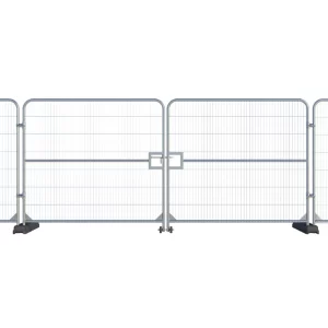 Temporary Fencing Vehicle Gate