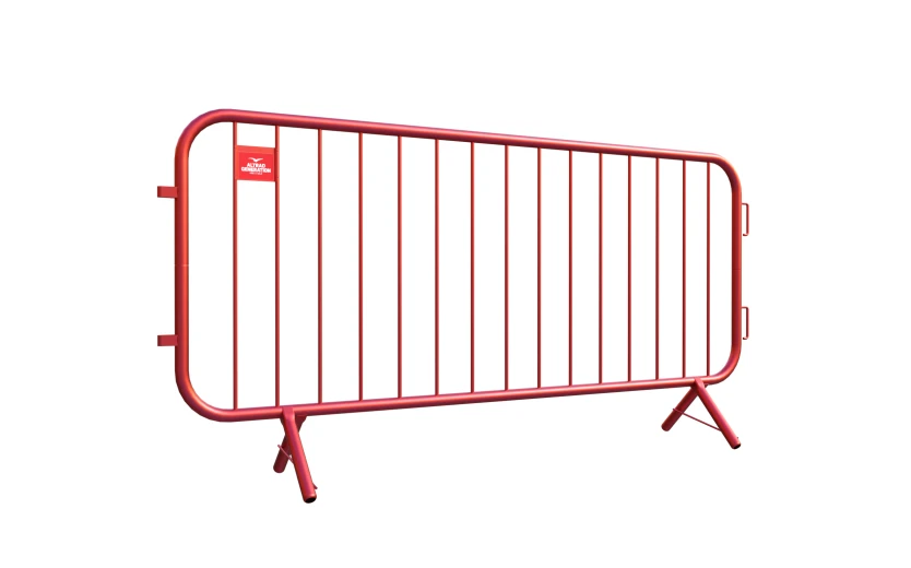 HD 2.3m Fixed Leg Bar Pedestrian Barriers